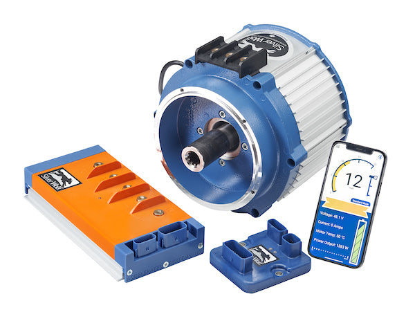 Teekon 9kW AC Motor + Controller (rear)
